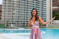 Desfile Black Skimmer Swimwear animado por Vanesa Borghi
