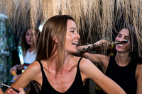 Desfile Black Skimmer Swimwear animado por Vanesa Borghi