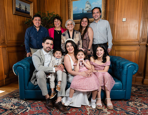 Tamara y Leonel, matrimonio civil en Casa Valle Viñamar
